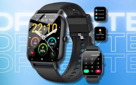 Smartwatch da CAPOGIRO: chiamate, salute e sport ad un prezzo ridicolo