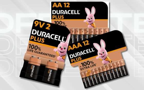 Batterie Duracell: mai più senza grazie alle MEGA confezioni