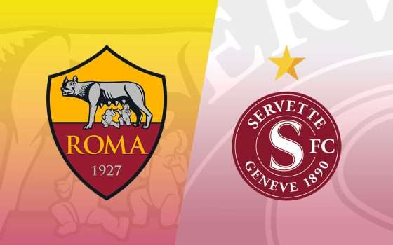 Come vedere Roma-Servette in streaming (Europa League)