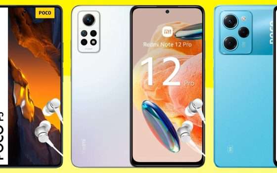 Smartphone Xiaomi Outlet su Amazon: 5 occasioni in PROMO