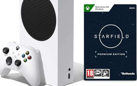 Xbox Serie S+Starfield in sconto: OFFERTA SPAZIALE