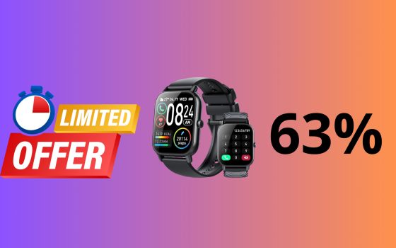 Smartwatch perfetto per sport in SUPER offerta a 29,99€