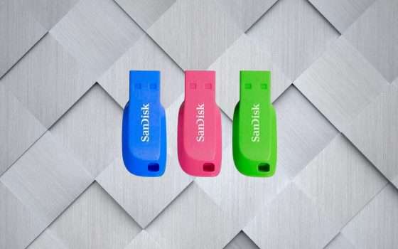 3 Chiavette USB SanDisk a meno di 20€: scopri l'offerta