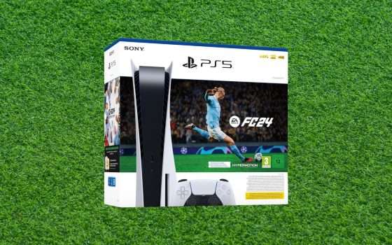 PS5 + FC 24: il bundle in MEGA SCONTO su eBay