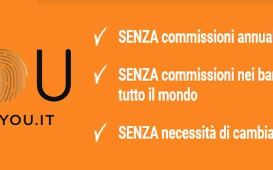 Carta YOU: carta di credito a costo zero facile da usare