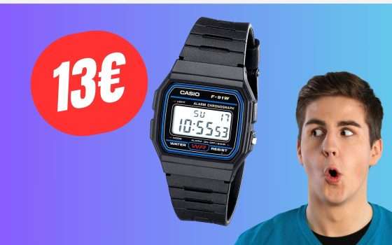 L'iconico orologio Casio CROLLA a soli 13€ su eBay!