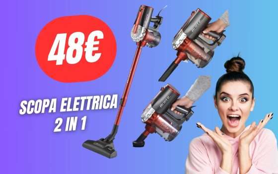 Con questa Scopa Elettrica di Ariete a 48€, le faccende di casa diventeranno un piacere!