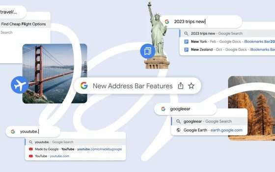 Google Chrome: novità per la barra degli indirizzi