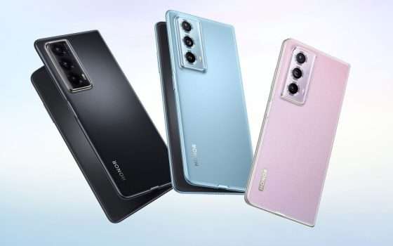 Honor Magic Vs2: stampa 3D per la cerniera in titanio