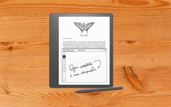 Kindle Scribe è in OFFERTA al MINIMO STORICO su Amazon (-18%)