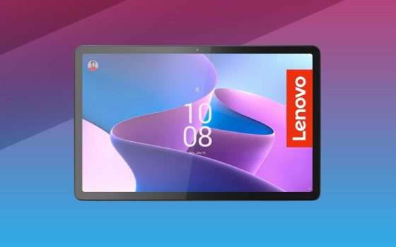 Tablet Lenovo Tab P11 crolla al MINIMO STORICO su Amazon (-19%)