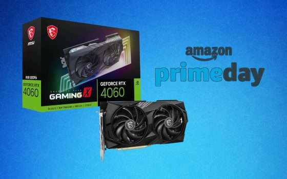 MSI GeForce RTX 4060 al MINIMO STORICO grazie alle Offerte Prime