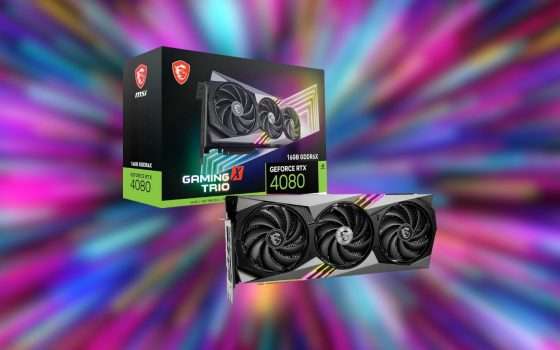 MSI GeForce RTX 4080: CROLLA IL PREZZO su Amazon (-305€)