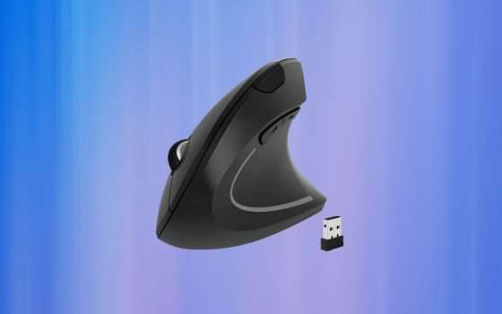 Mouse verticale a 9,99 euro: incredibile OCCASIONE su Amazon (-50%)