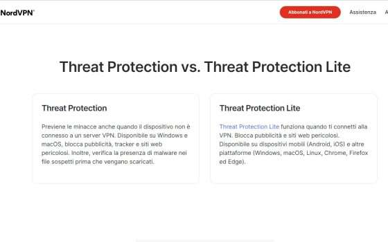 Threat Protection NordVPN