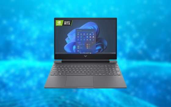 Notebook HP con i7, 16+512GB e RTX 3050 in MEGA SCONTO su eBay