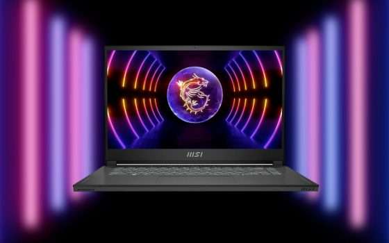 Notebook MSI: OLED 240Hz, i7, RTX 4060 e 300 euro di sconto