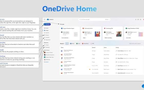 OneDrive 3.0 con nuovo design e Copilot