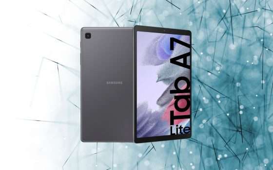 Samsung Galaxy Tab A7 Lite in OTTIMO SCONTO su Amazon (-37%)