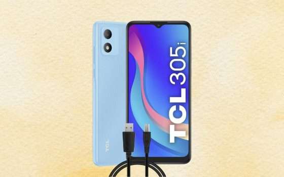 Smartphone TCL super economico con potente batteria a 74€ su Amazon