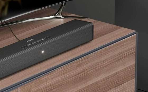 Soundbar e subwoofer Creative Stage 360: attiva il coupon e risparmia