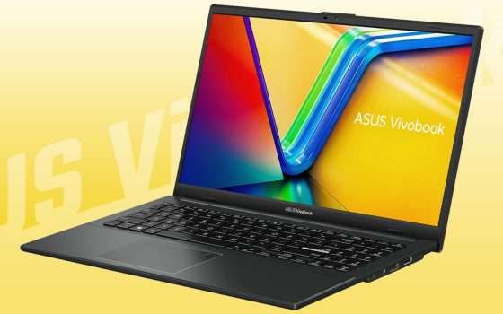 Questo notebook ASUS è appena sceso al prezzo minimo storico