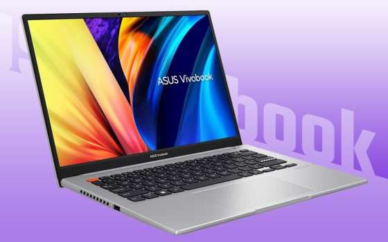 Notebook ASUS al minimo storico su Amazon (Intel Core i5, W11)