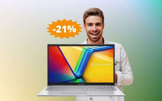 ASUS Vivobook 15: SUPER sconto del 21% su Amazon