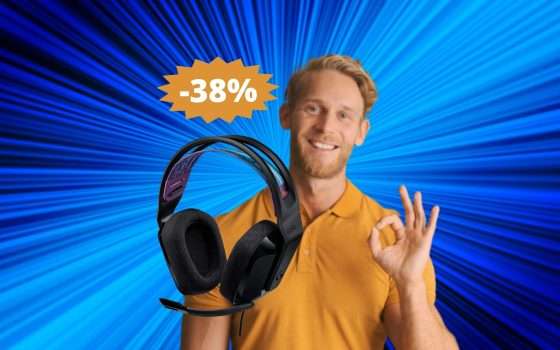 Cuffie da gaming Logitech G335: MEGA sconto del 38%