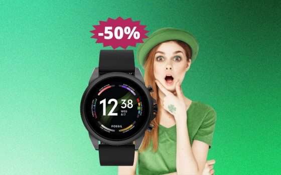 Fossil Smartwatch Gen 6: sconto FOLLE del 50% su Amazon