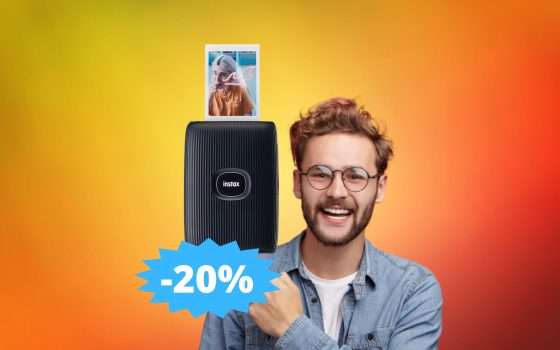 Fujifilm Instax Mini Link 2: SUPER sconto dl 20% su Amazon