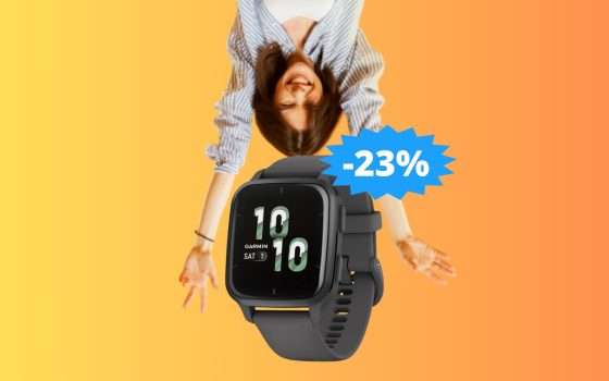 Garmin Venu Sq 2: SUPER sconto del 23% su Amazon