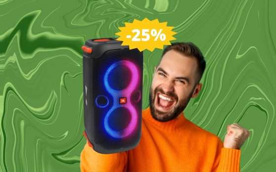 JBL PartyBox 110: l'OCCASIONE che stavi cercando (-25%)