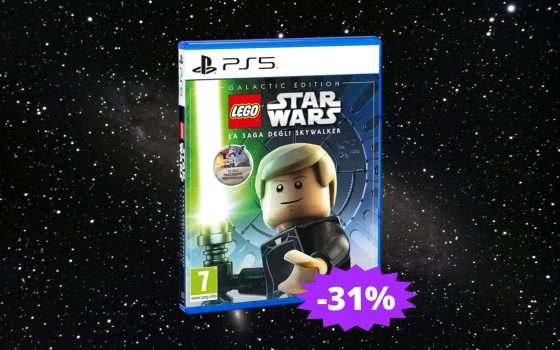 LEGO STAR WARS Galactic Edition PS5: MEGA sconto del 31%