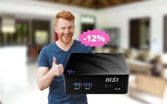 Mini PC MSI Cubi N: difficile trovare di meglio (-12%)