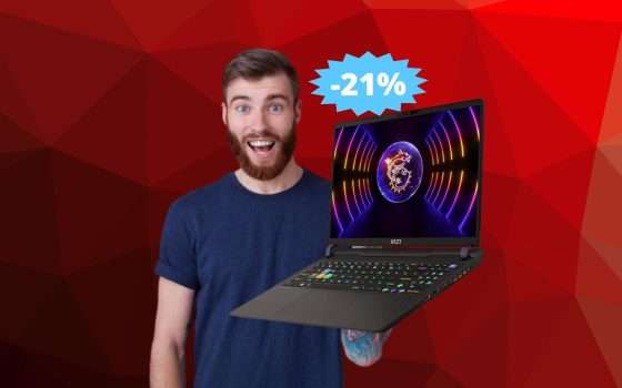 MSI Vector: il Notebook da gaming definitivo SCONTATO di 600 euro