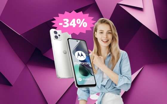 Motorola Moto G23: MEGA sconto del 34% su Amazon