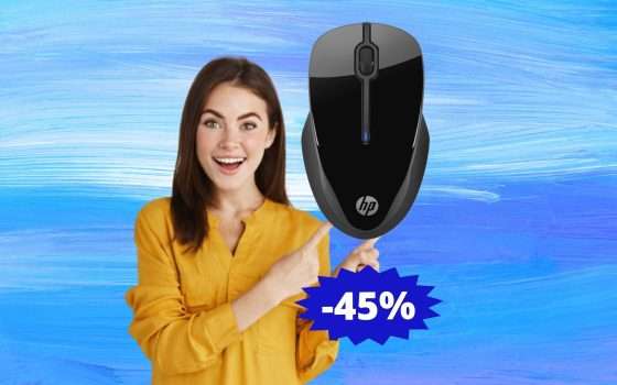 Mouse HP 250: un AFFARE da prendere al volo (-45%)