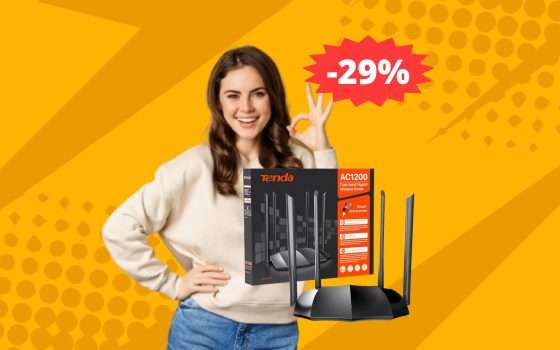 Router Wi-Fi Tenda AC8: MEGA sconto del 29% su Amazon