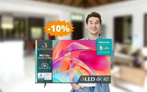 Smart TV Hisense: un'OFFERTA da prendere al volo su Amazon