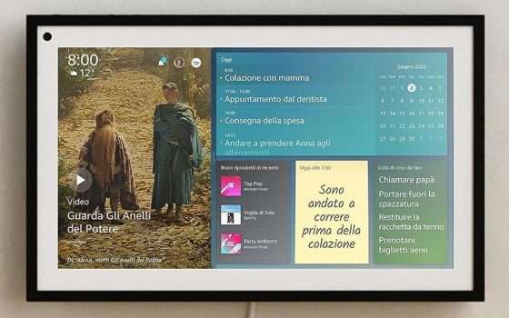 L'offerta su Echo Show 15 anticipa l'evento Amazon