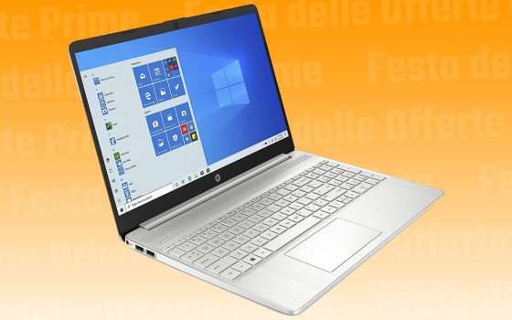 Festa delle Offerte Prime: -100€ sul notebook HP 15s