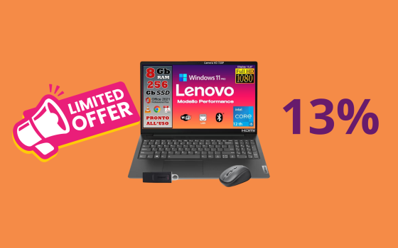 Notebook Lenovo con SUPER caratteristiche a soli 449€