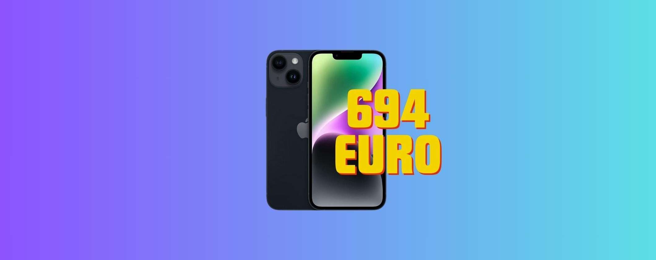 iPhone 14 a 694€: basta questo prezzo per fartene innamorare