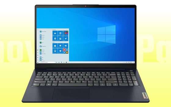 Lenovo IdeaPad 3 con Intel Core i7 al suo prezzo minimo