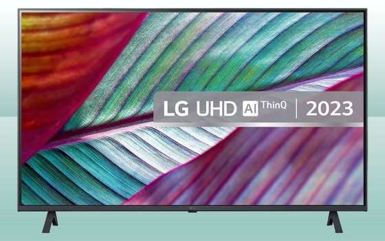 LG UR78, TV 4K da 43 pollici a 299 euro (sconto)