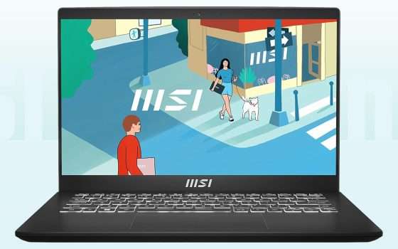 MSI Modern 14 al prezzo minimo storico: l'affare