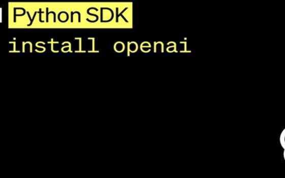 OpenAI rilascerà il suo SDK Python