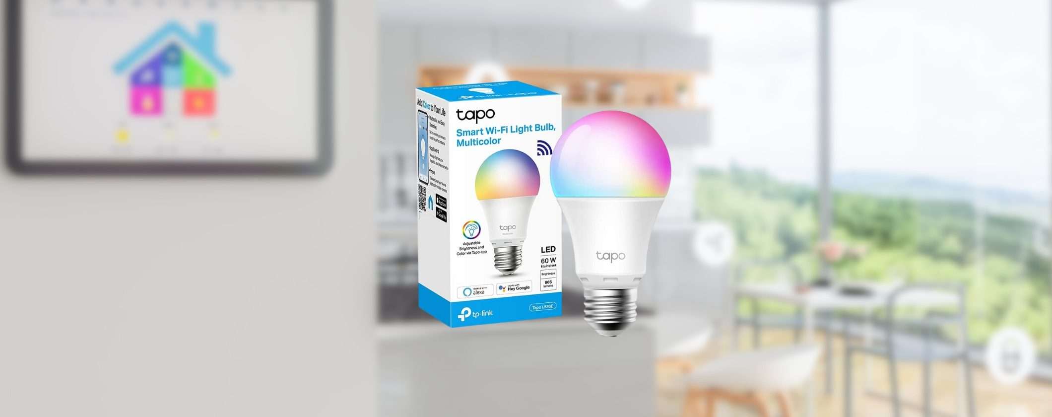 Prezzo REGALO per la Lampadina Intelligente Smart Tapo (-33%)