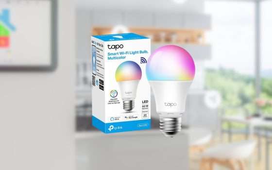 Prezzo REGALO per la Lampadina Intelligente Smart Tapo (-33%)